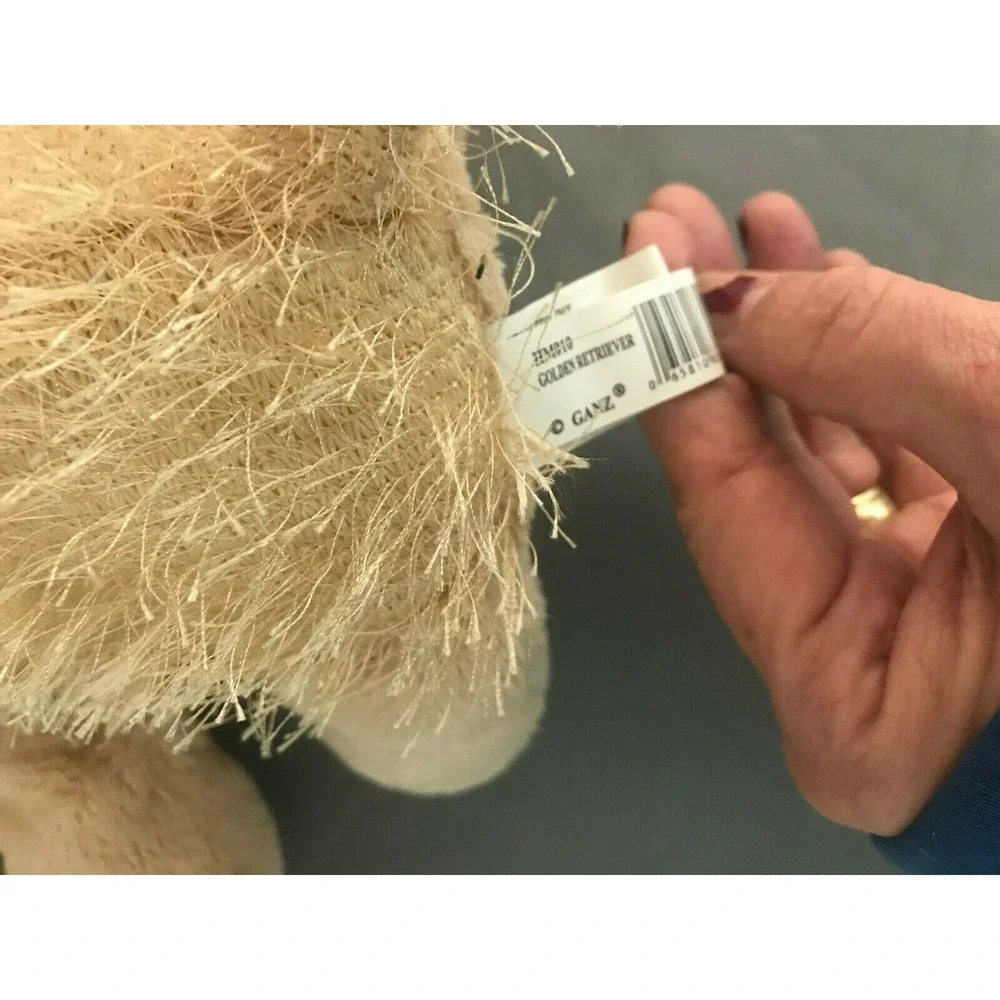 Golden Retriever Webkinz Plush‎ Toy Dog Puppy Brown Tan NO CODE
